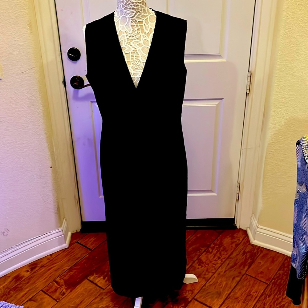 Boss Hugo Boss V Neck Dress, Size US 12